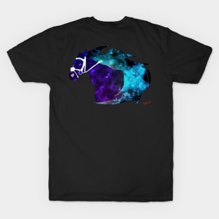 Space Racehorses (front and back) T-Shirt